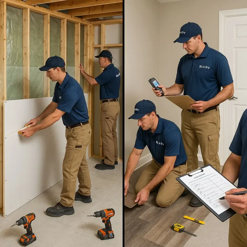 Repairs and Reconstruction process in Washburn County, WI